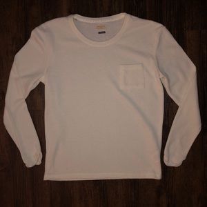 Selected Homme Textured Knit Cotton Crewneck Sweater Medium NWOT